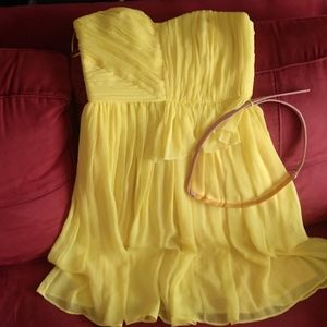 Ming strapless dress